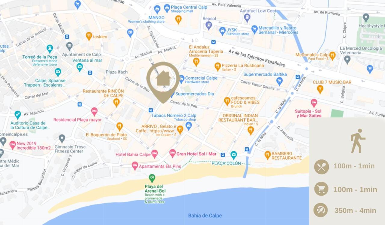 Pondarosa Penthouse 55 - Costa Carpediem Calpe Ngoại thất bức ảnh